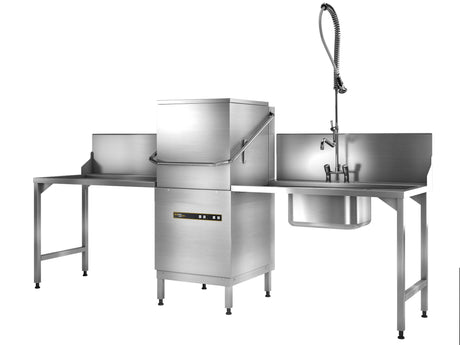 Hobart ECOMAX Plus H615 Passthrough Dishwasher - HospoStore