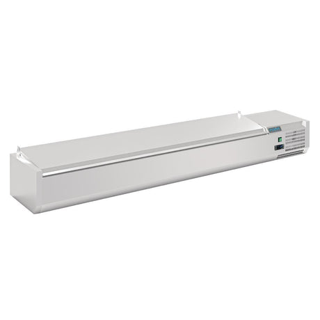 FA857-A Polar G-Series Refrigerated Countertop Servery Topper 10x GN 1/4 - 2.0m - HospoStore