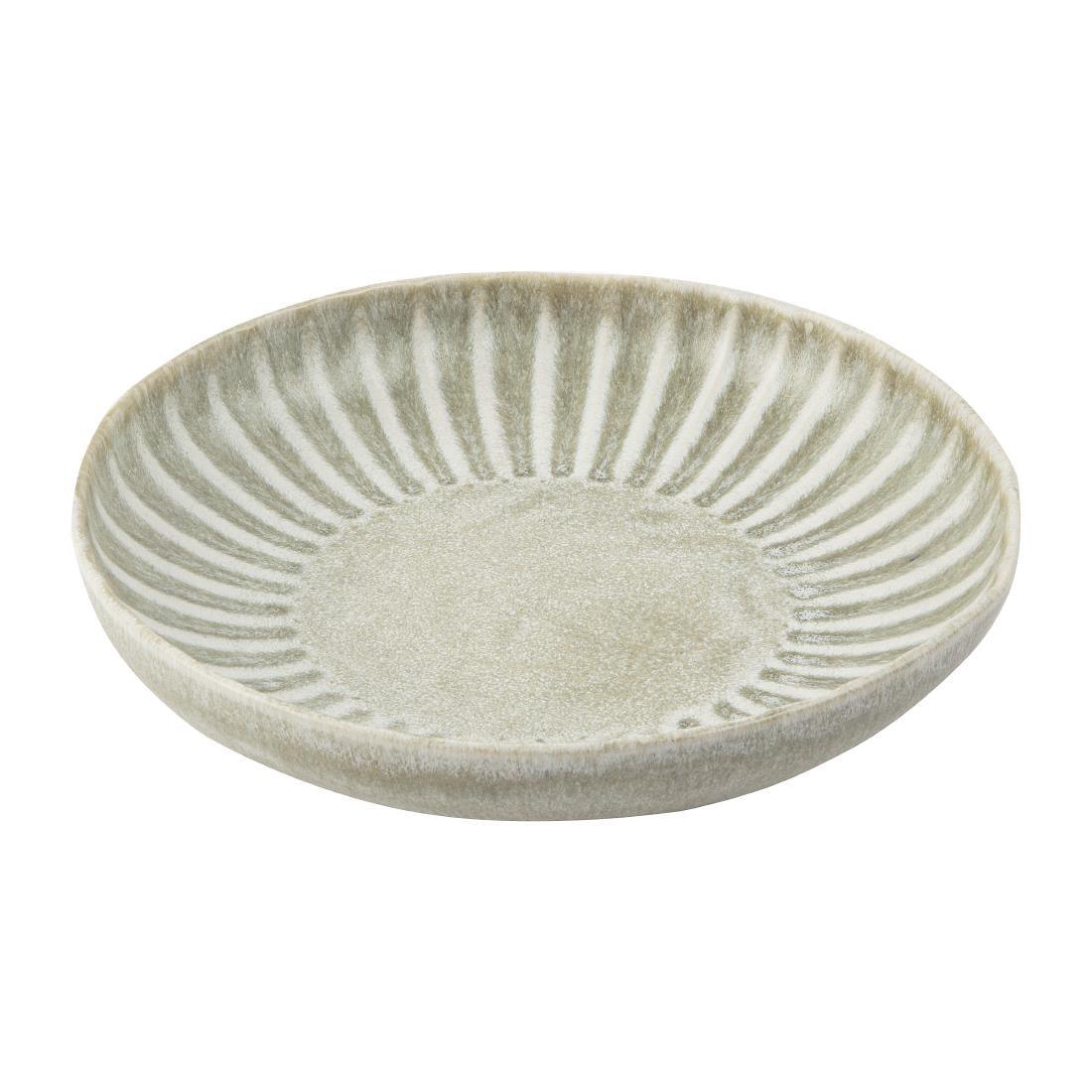 Olympia Corallite Coupe Bowls Concrete Grey 220mm (Pack of 6) - HospoStore