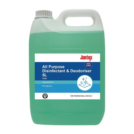 FL851 PR BUSTER - Jantex All Purpose Disinfectant & Deodoriser Concentrate Pine - 5Ltr - HospoStore
