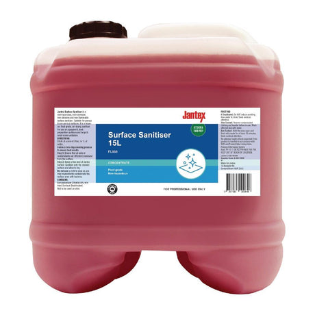 FL858 EDLP - Jantex Surface Sanitiser Food Grade Concentrate - 15Ltr - HospoStore