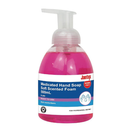 FL865 PR BUSTER - Jantex Medicated Hand Soap Soft Scent Foam - 500ml - HospoStore