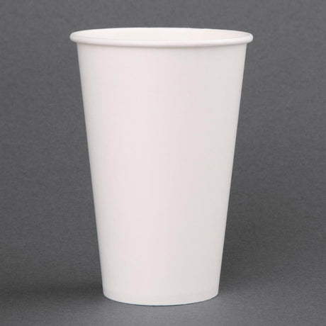 Fiesta FP780 Fiesta Recyclable Cold Cup Single Wall White 80mm 12oz (Pack 1000) - HospoStore