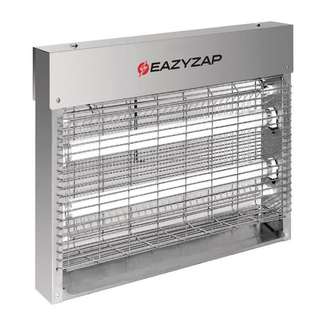 Eazyzap FP983-A Eazyzap Brushed Stainless Steel Pest Killer - 14watt - HospoStore