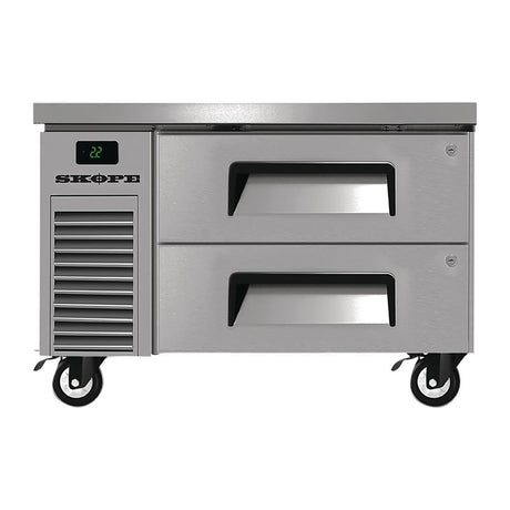 SKOPE FY101 SKOPE ReFlex 2 Drawer ChefBase GN 1/1 Fridge (Direct) - HospoStore
