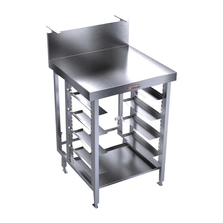 Simply Stainless FY564 Simply Stainless 700 series Single Bar Module 200mm upstand & glass/dishwash bas - HospoStore