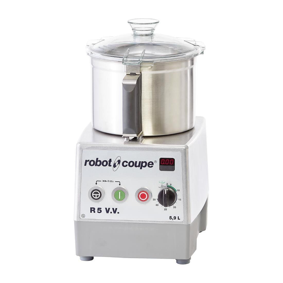 Robot Coupe FZ836 Robot Coupe R 5 V.V. - Cutter Mixer - 5.9L Stainless Bowl-Variable Speed (B2B) - HospoStore