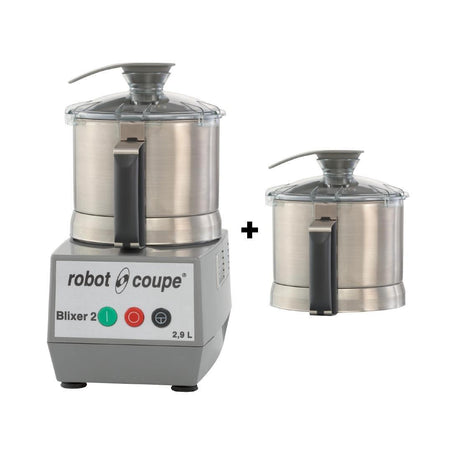 Robot Coupe FZ849 Robot Coupe Blixer 2 - 2.9L Stainless Bowl + Additional Bowl (B2B) - HospoStore