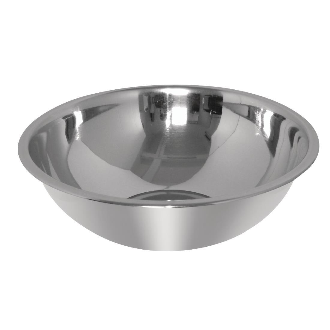 Vogue Stainless Steel Mixing Bowl 4.8Ltr - HospoStore