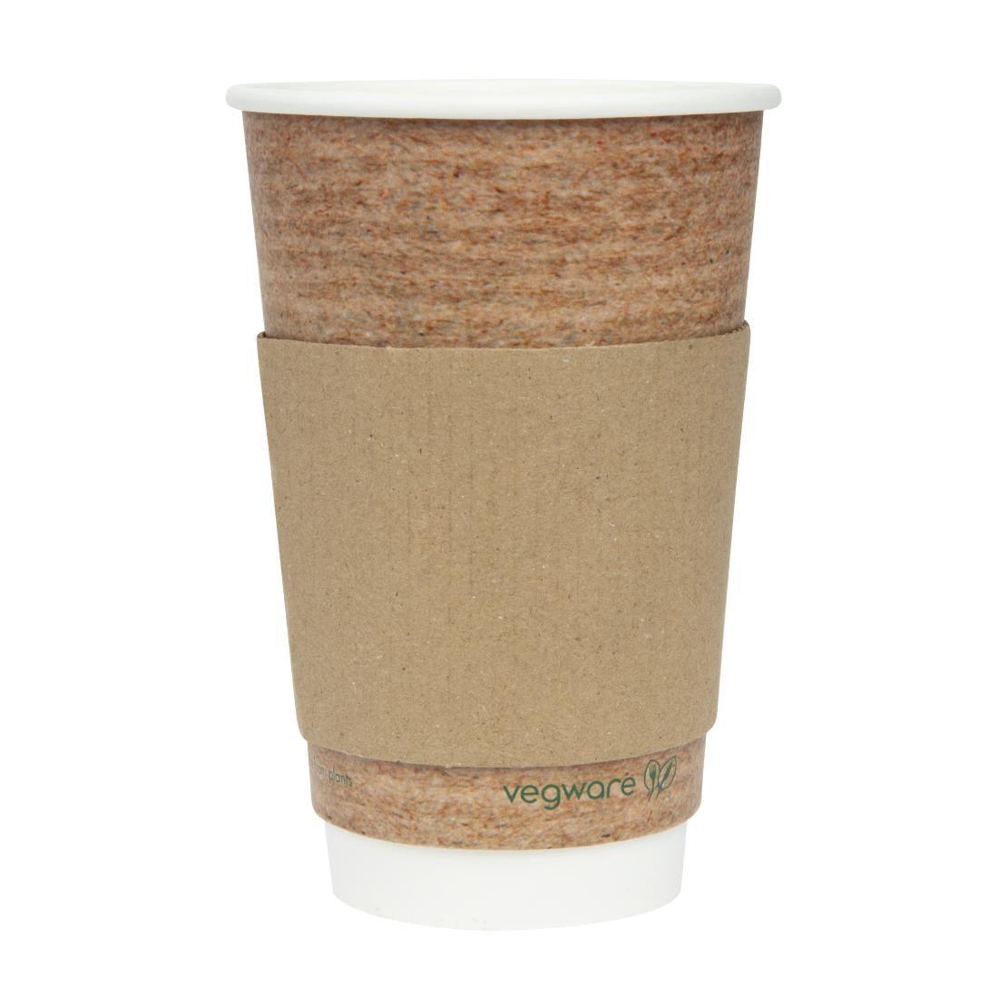 Fiesta GD329 Fiesta Recyclable Cup Sleeve for 12oz/16oz Hot Cup (Pack 1000) - HospoStore
