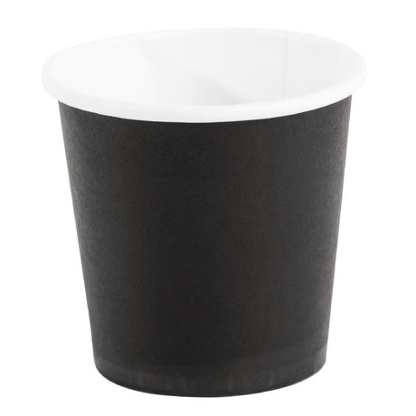 Fiesta Espresso Takeaway Cups Black 112ml (Pack of 50) - HospoStore