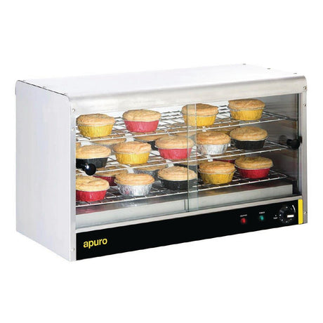 Apuro GF455-A Apuro Economy Pie Cabinet - 60 Pie Capacity - HospoStore