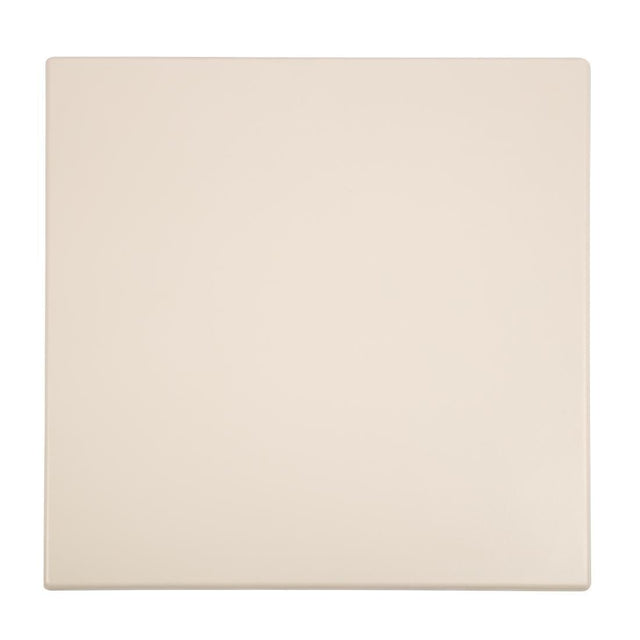 Bolero Square Table Top White 700mm - HospoStore