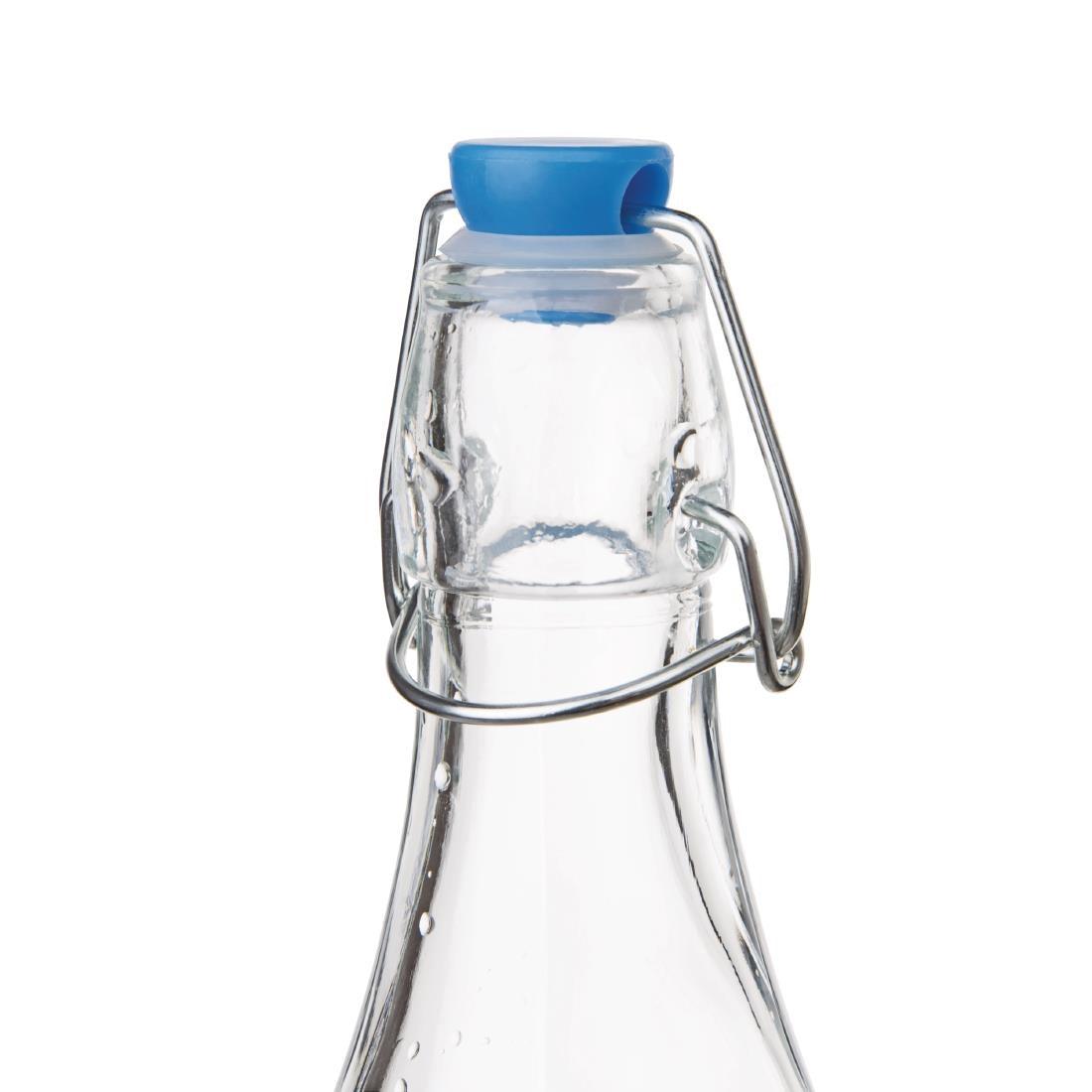 Olympia GG930 Olympia Glass Water Bottle with Stopper - 1180ml (Box 6) - HospoStore