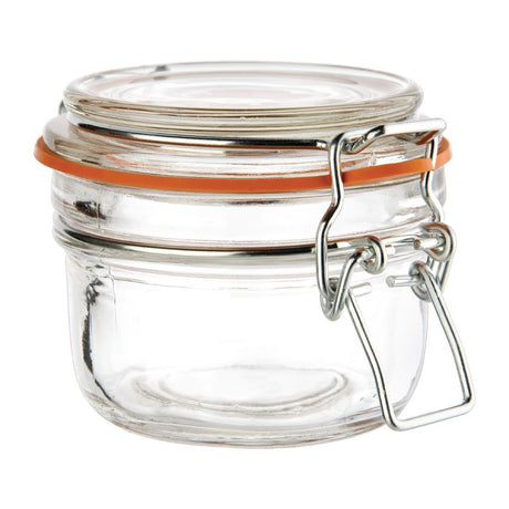 Vogue Clip Top Preserve Jars 125ml - HospoStore