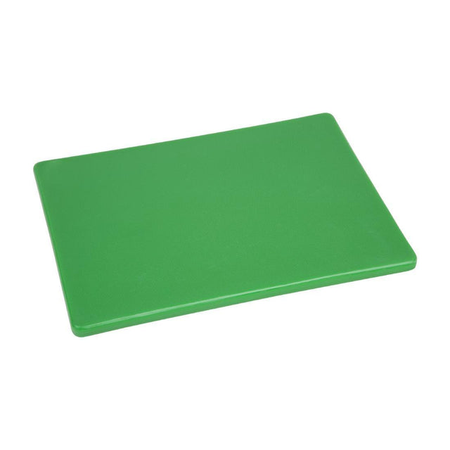 Hygiplas Low Density Green Chopping Board Small - HospoStore
