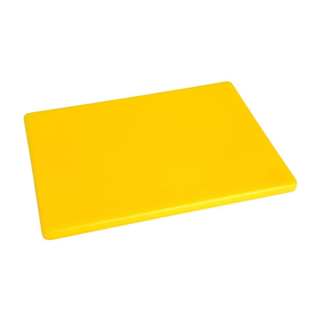 Hygiplas Low Density Yellow Chopping Board Small - HospoStore