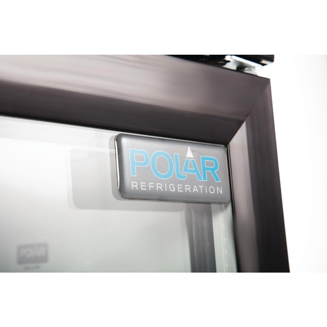 Polar GL004-A Polar G-Series Back Bar Cooler with 3 Hinged Doors 330Ltr - HospoStore