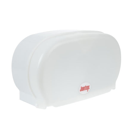 Jantex GL062 Jantex Micro Twin Toilet Roll Dispenser - HospoStore
