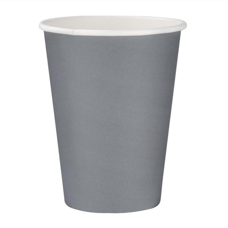 Fiesta Recyclable GP416 Fiesta Recyclable Hot Cup Single Wall Charcoal 12oz (Box 1000) - HospoStore