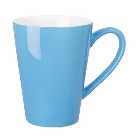 Olympia Cafe Coffee Cups Blue 340ml - HospoStore