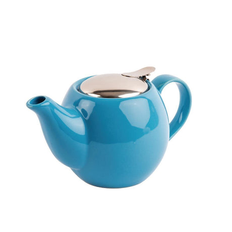 Olympia Cafe Teapot 510ml Blue - HospoStore