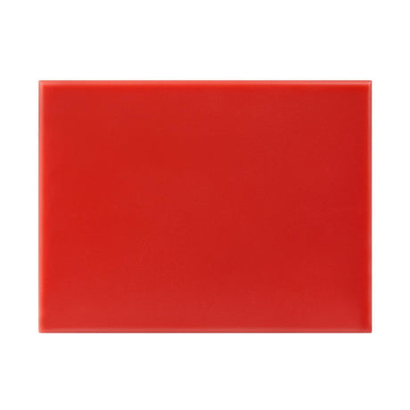 Hygiplas HC866 EDLP - Hygiplas High Density Chopping Board Small Red - 229x305x12mm - HospoStore