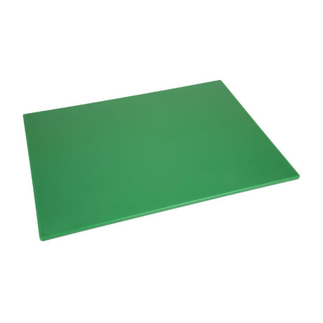 Hygiplas HC875 EDLP - Hygiplas Low Density Chopping Board Green - 600x450x10mm - HospoStore