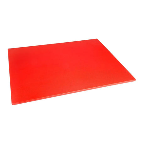 Hygiplas HC877 EDLP - Hygiplas Low Density Chopping Board Red - 600x450x10mm - HospoStore