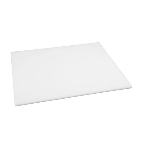 Hygiplas Low Density White Chopping Board Small - HospoStore