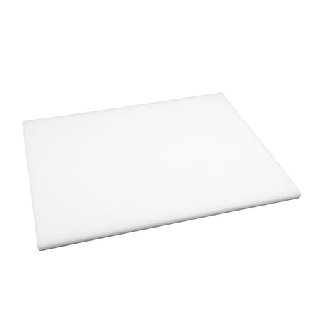 Hygiplas HC882 EDLP - Hygiplas Low Density Chopping Board White - 600x450x20mm - HospoStore