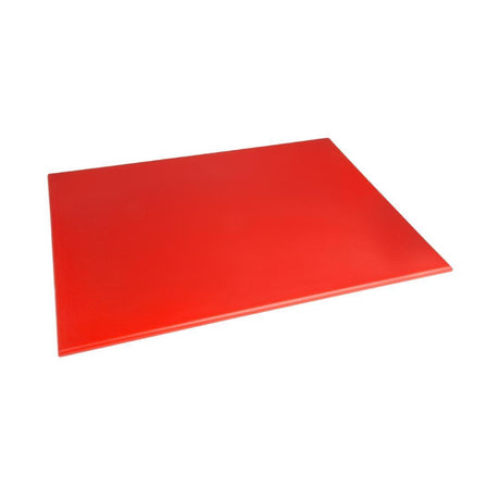 Hygiplas High Density Red Chopping Board Large - HospoStore