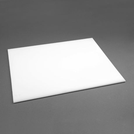 Hygiplas High Density White Chopping Board Large - HospoStore