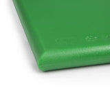 Hygiplas J037 EDLP - Hygiplas High Density Chopping Board Green - 18x12x1" - HospoStore