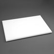 Hygiplas J038 EDLP - Hygiplas High Density Chopping Board White - 18x12x1" - HospoStore