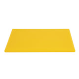 Hygiplas J039 Hygiplas Thick High Density Chopping Board - 450x300x20mm Yellow - HospoStore