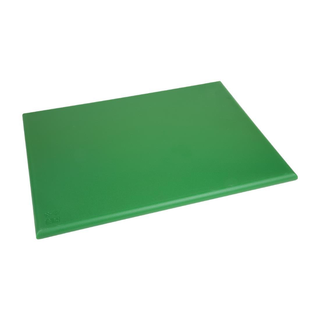 Hygiplas Extra Large High Density Green Chopping Board - HospoStore