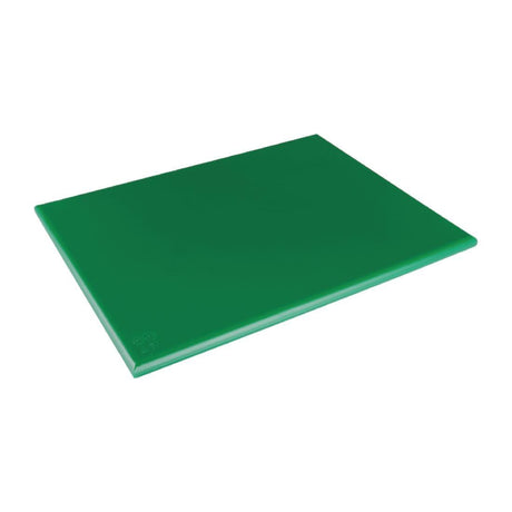 Hygiplas HC876 EDLP - Hygiplas Low Density Chopping Board Green - 600x450x20mm - HospoStore