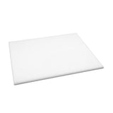 Hygiplas J044 EDLP - Hygiplas High Density Chopping Board White - 24x18x1" - HospoStore