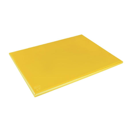 Hygiplas J045 EDLP - Hygiplas High Density Chopping Board Yellow - 24x18x1" - HospoStore