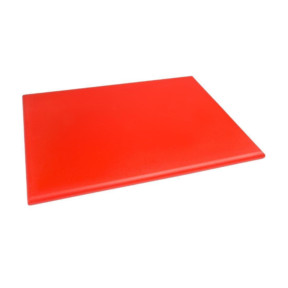 Hygiplas Extra Large High Density Red Chopping Board - HospoStore