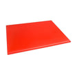 Hygiplas J047 EDLP - Hygiplas High Density Chopping Board Red - 24x18x1" - HospoStore