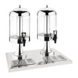 Olympia Double Juice Dispenser with Drip Tray - HospoStore
