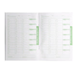 Hygiplas J201 Hygiplas Temperature Log Book - HospoStore