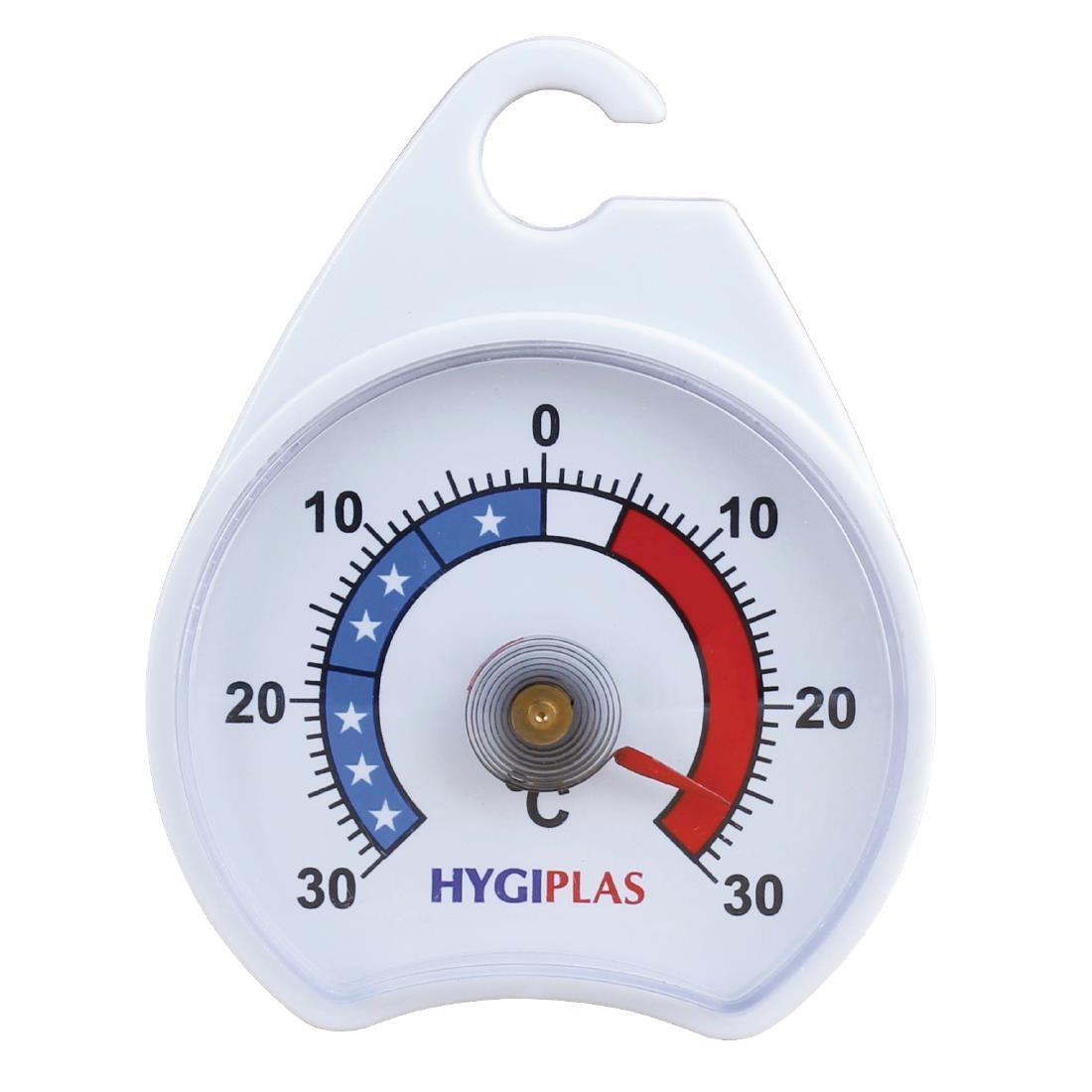 Hygiplas Dial Fridge Freezer Thermometer - HospoStore