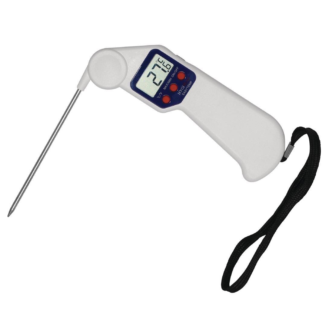 Hygiplas Easytemp Colour Coded White Probe Thermometer - HospoStore