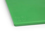Hygiplas J253 EDLP - Hygiplas Low Density Chopping Board Green - 18x12x1/2" - HospoStore