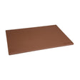 Hygiplas Standard Low Density Brown Chopping Board - HospoStore