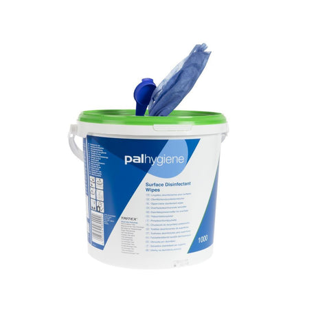 Pal J860 Hygiplas Disinfectant Surface Wipes (Bucket 1000) - HospoStore