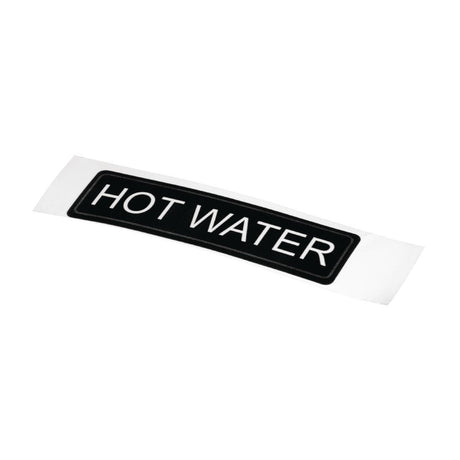 Olympia Airpot Hot Water Label - HospoStore